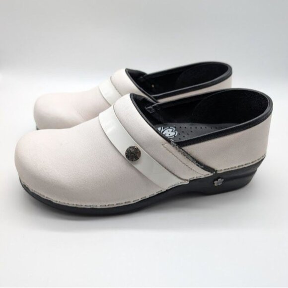 Koi by‎ Sanita Clogs Size US 10 EU 41 Professional Nursing Comfort Canvas Danish - Picture 5 of 10